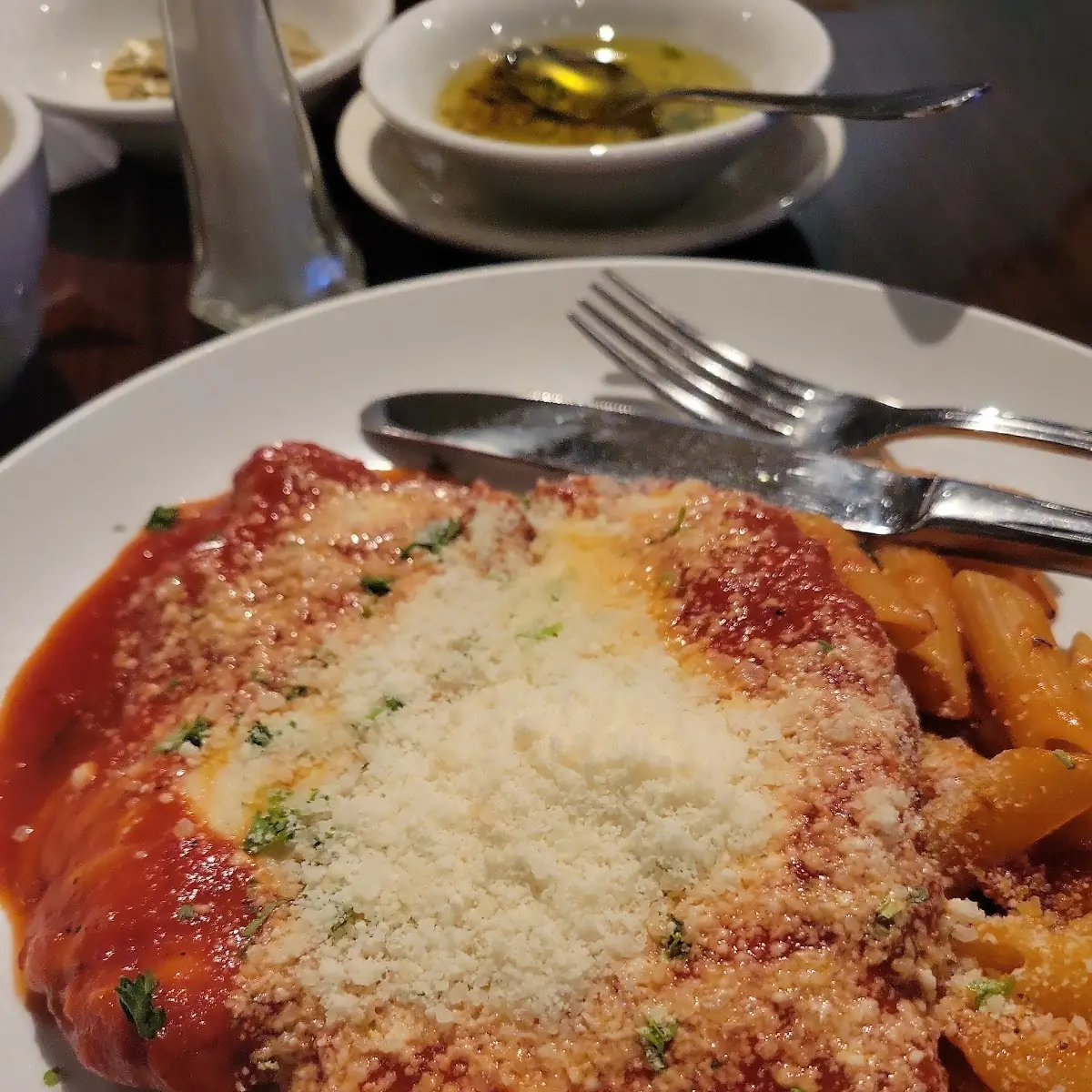 Chicken Parmigiana Pasta