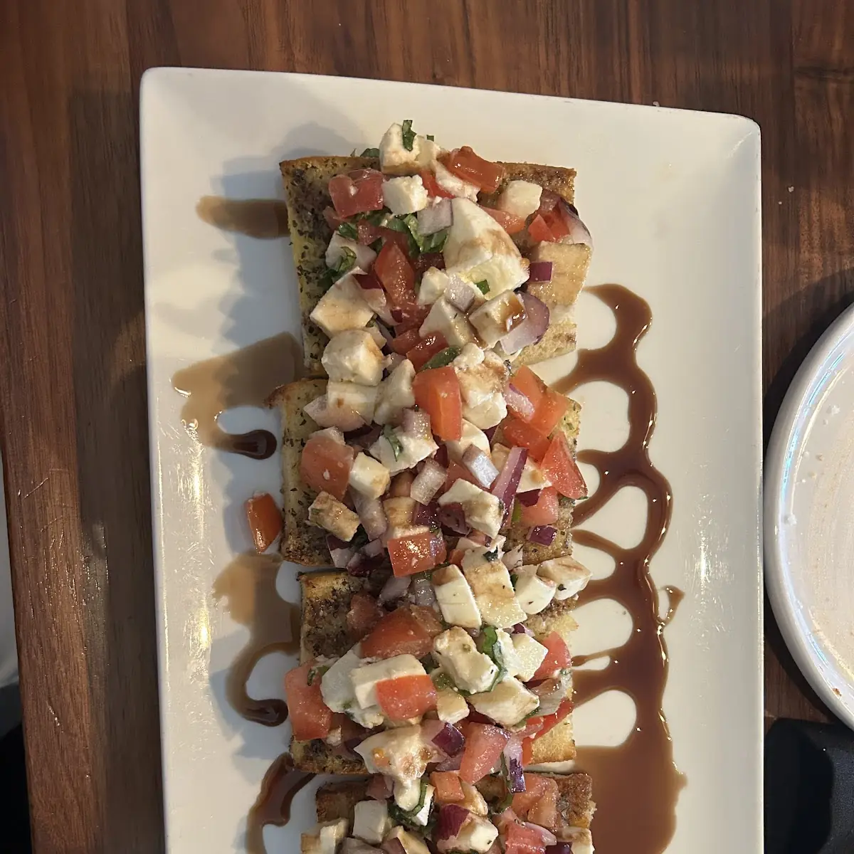 Bruschetta with Balsamic Glaze