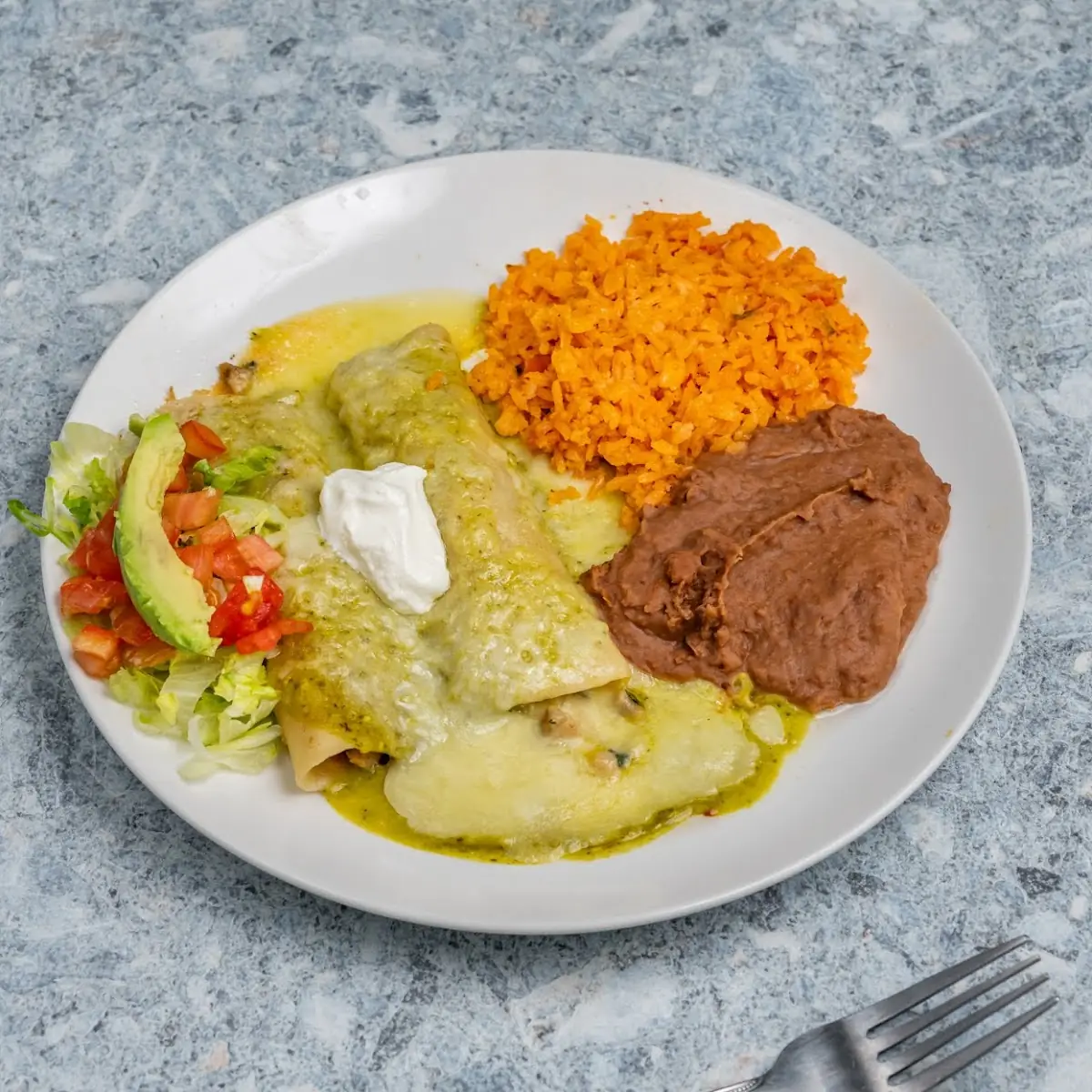 Enchilada Plate