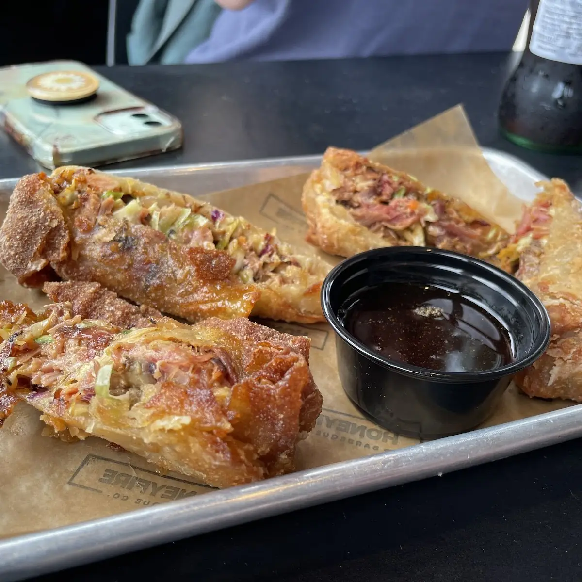 BBQ Egg Rolls