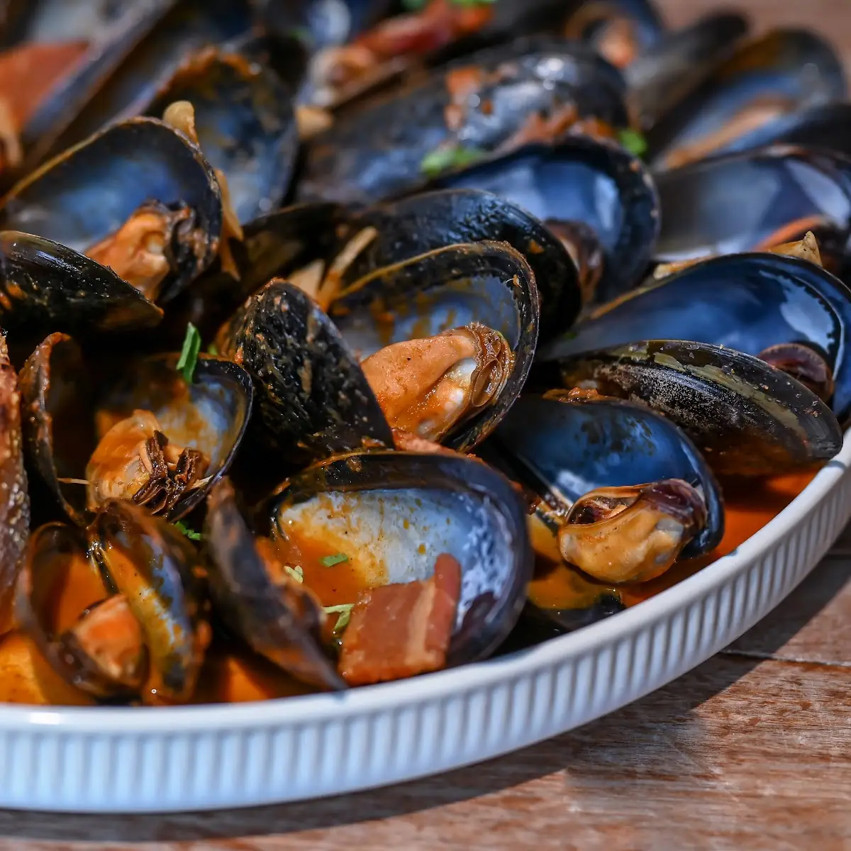 Mussels a La Diabla