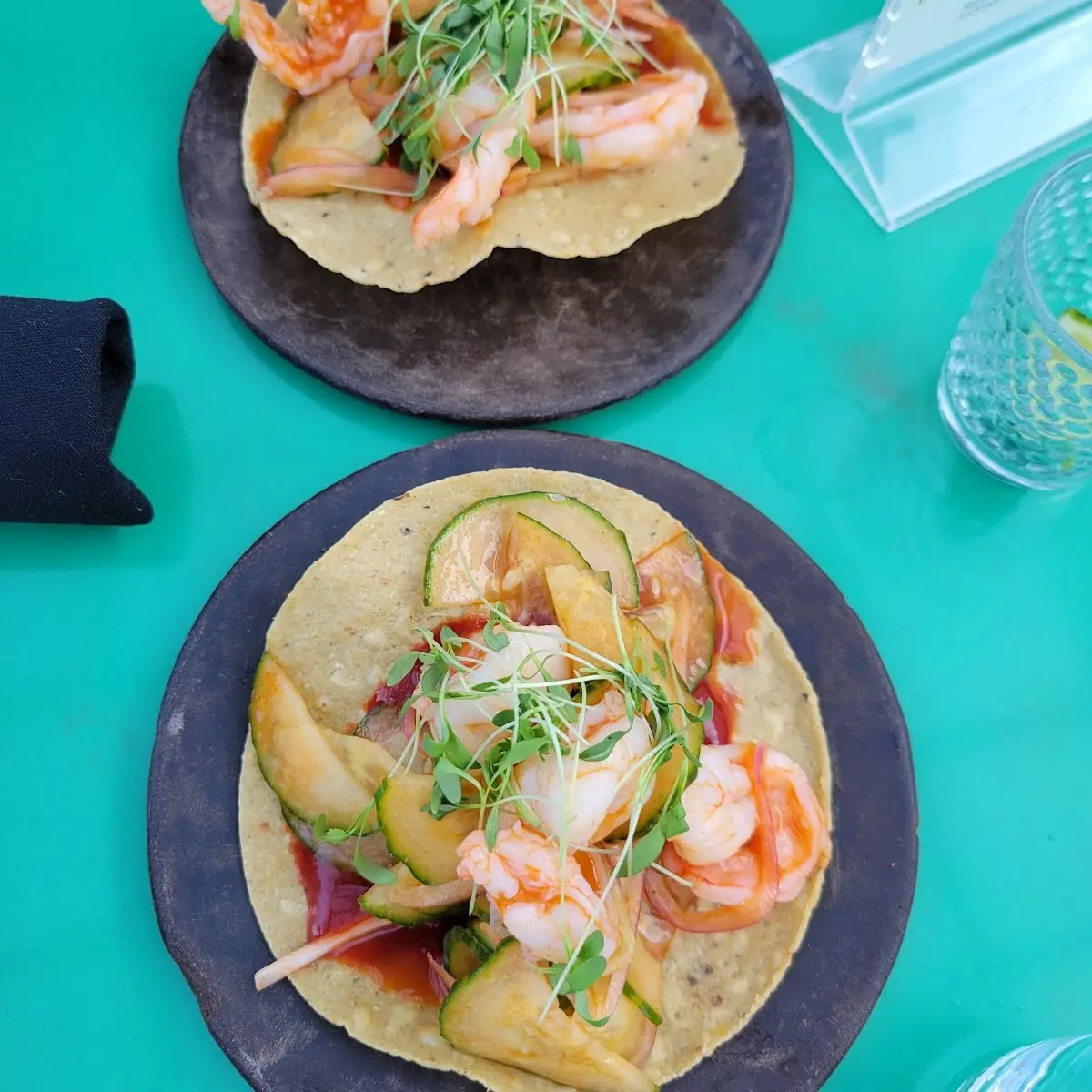 Shrimp Tostada