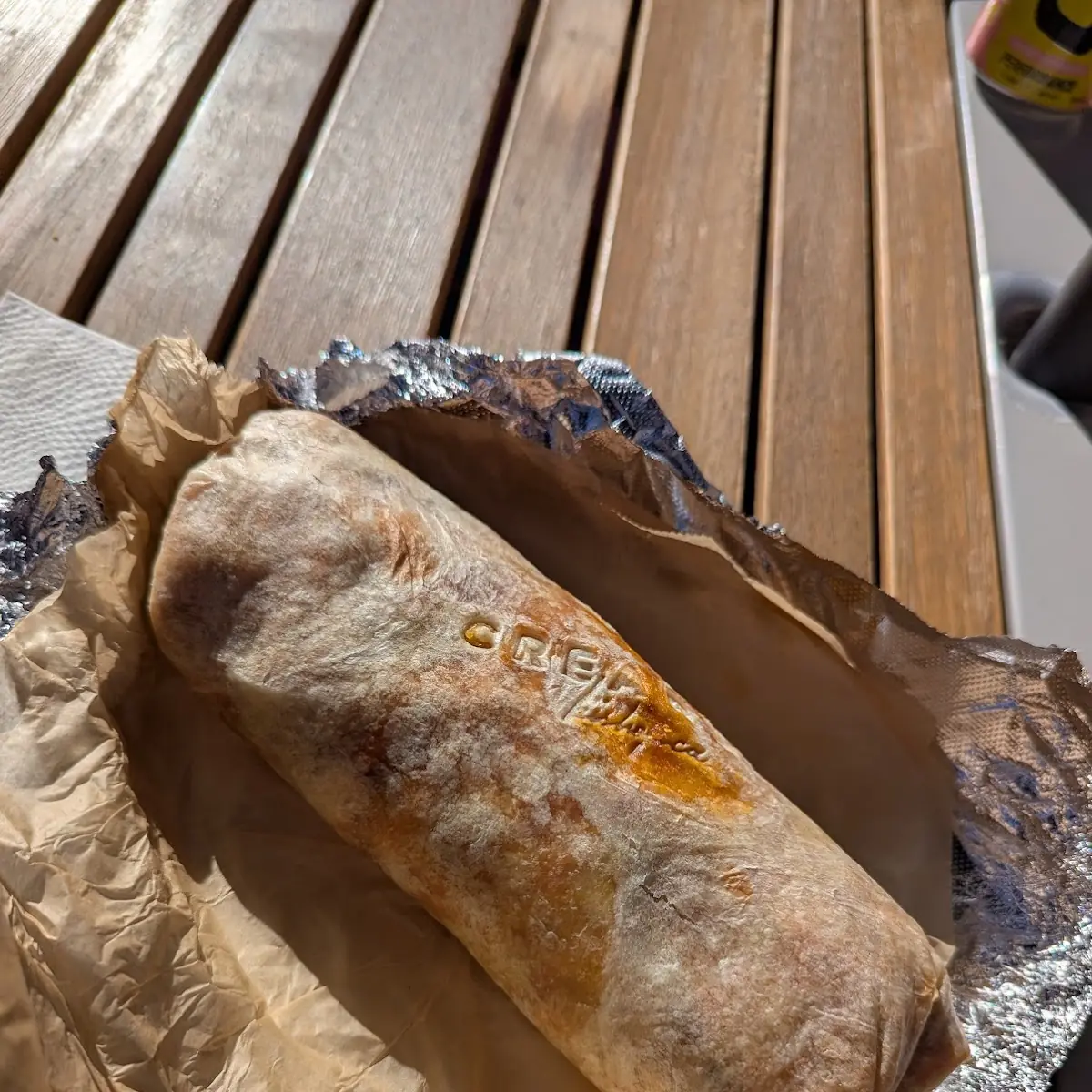 Chorizo Breakfast Burrito