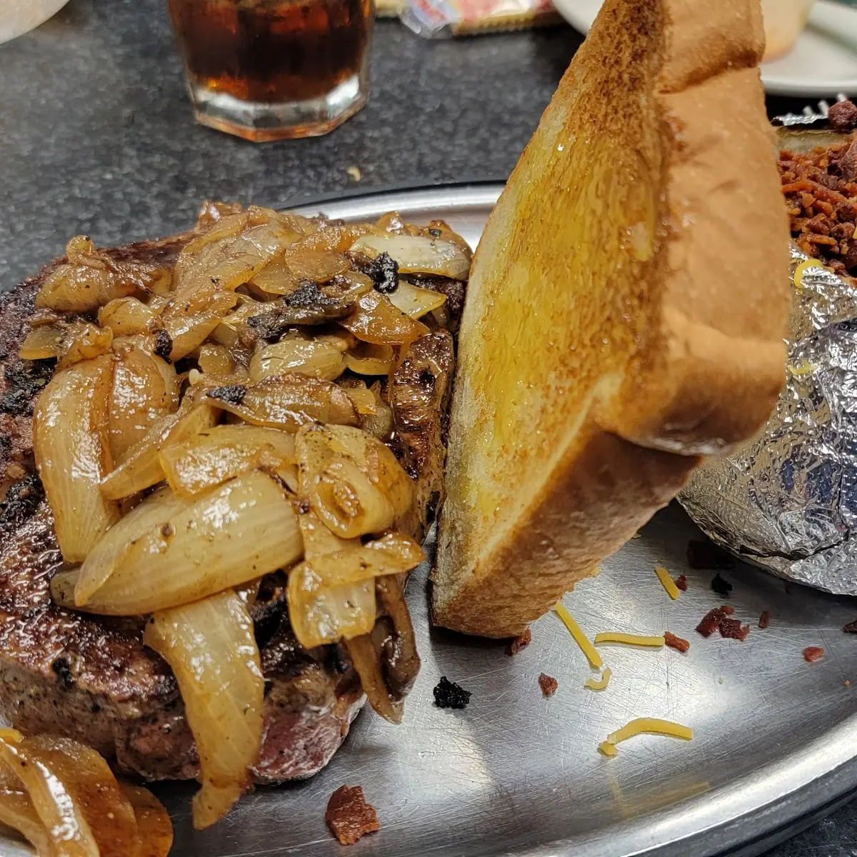 Ribeye with Baked Potato