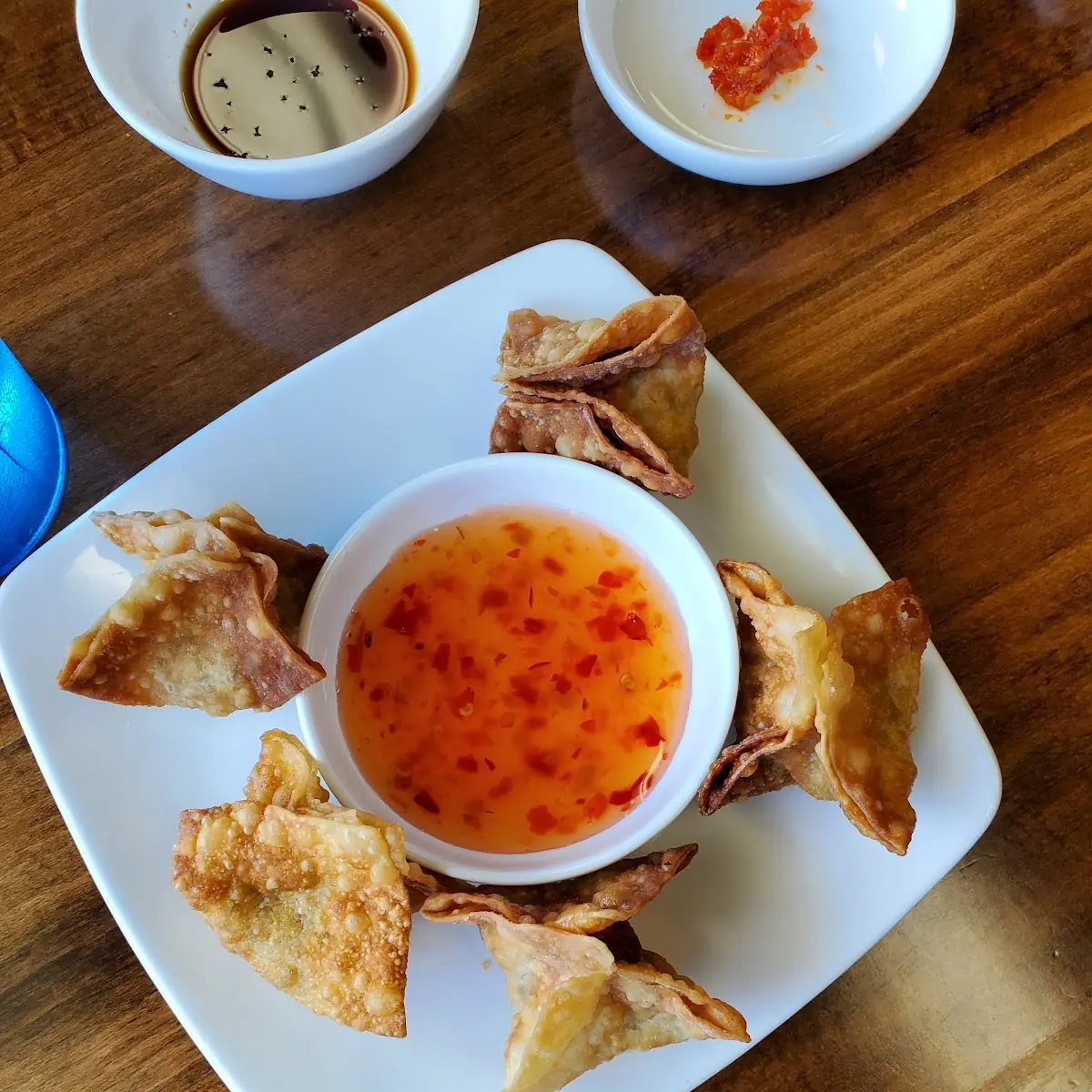 7. Spicy Viet Style Chicken Wings and French Fries