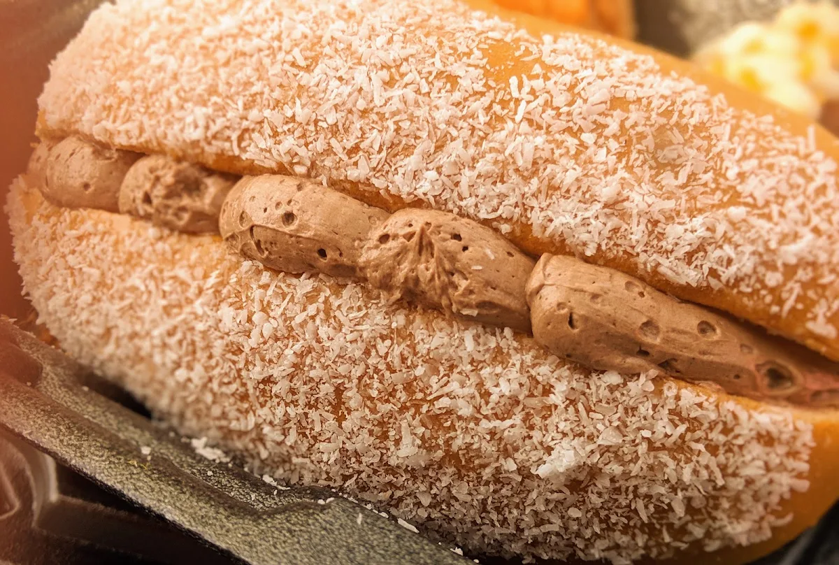 Vegan Chocolate Butter Cream Bun