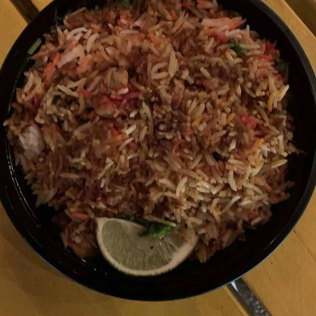 Double Spicy Chicken Biryani
