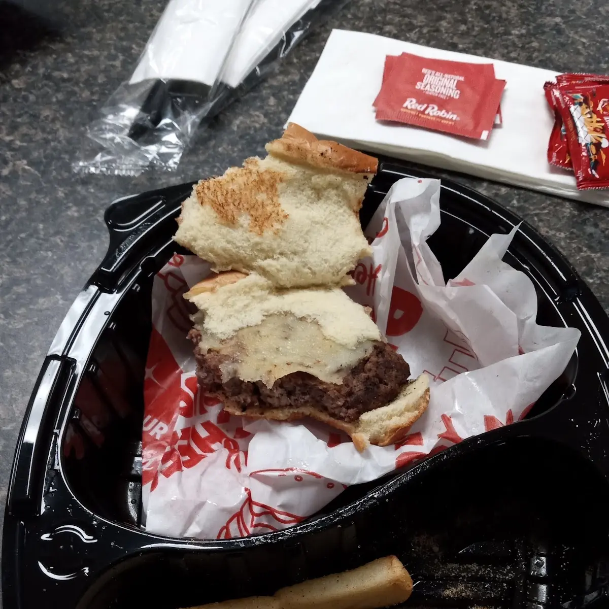 Mushroom and Swiss Burger
