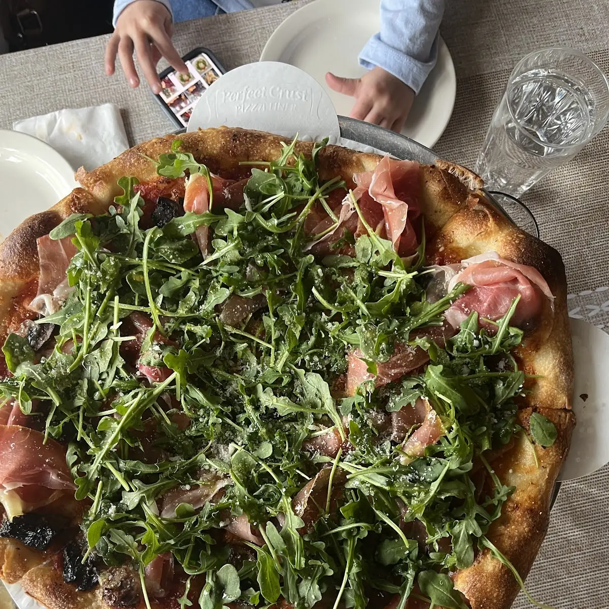 Prosciutto & Mushroom Pizza