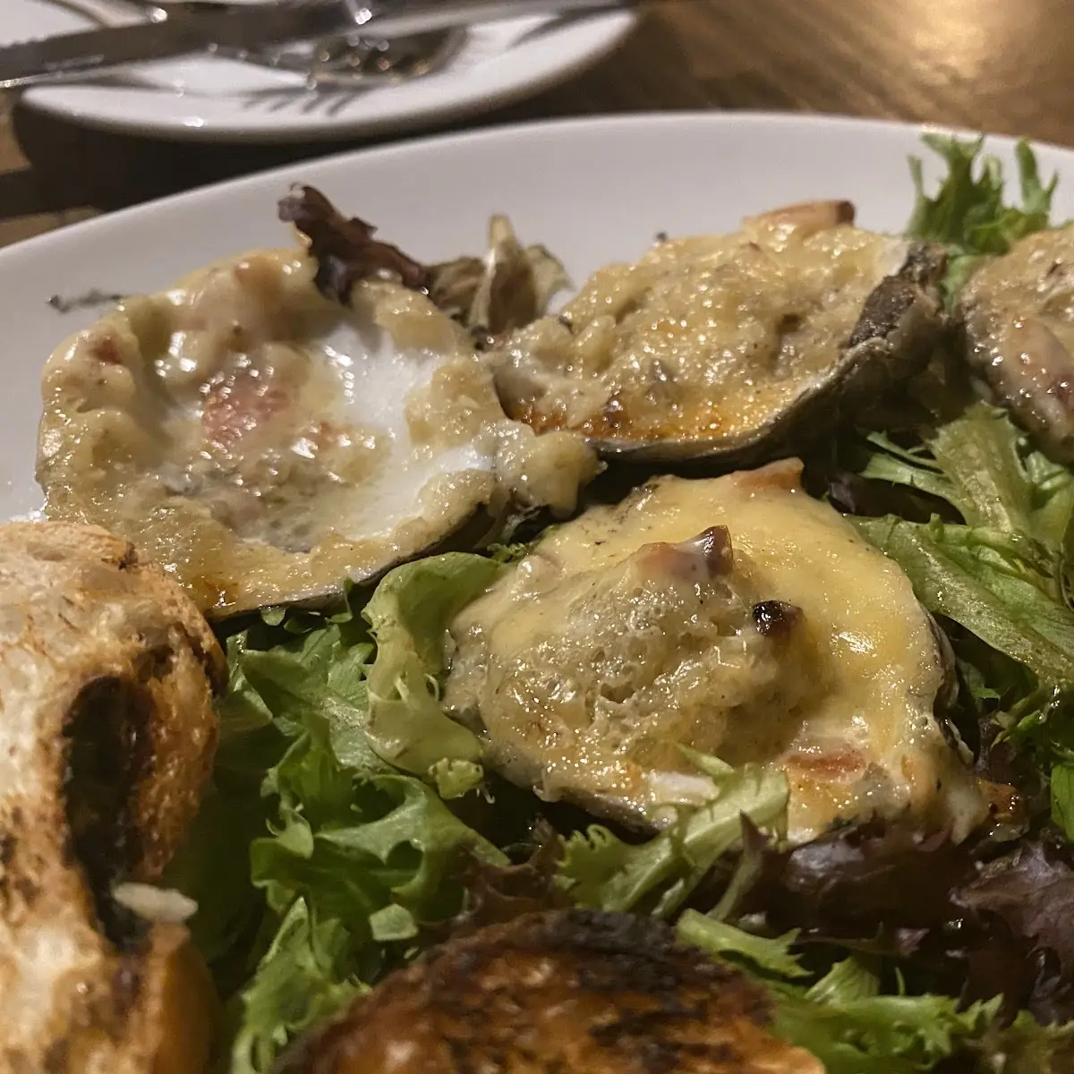 Oysters Rockefeller