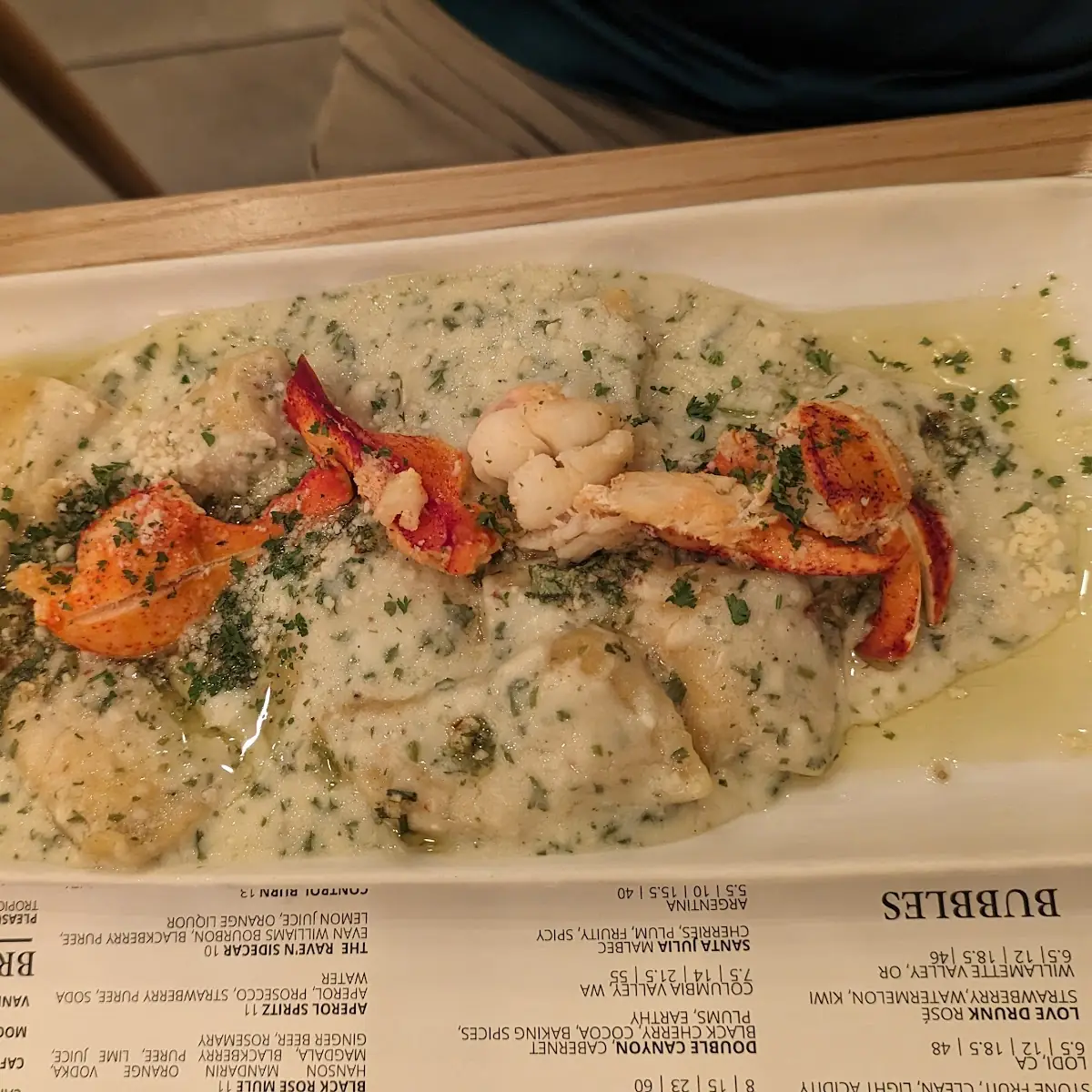 Lobster Ravioli