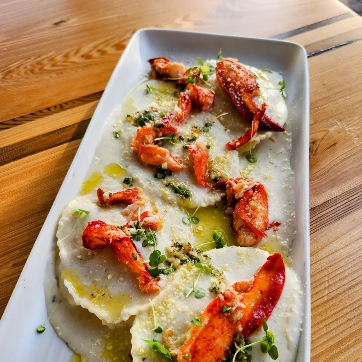 Rock Shrimp Ravioli