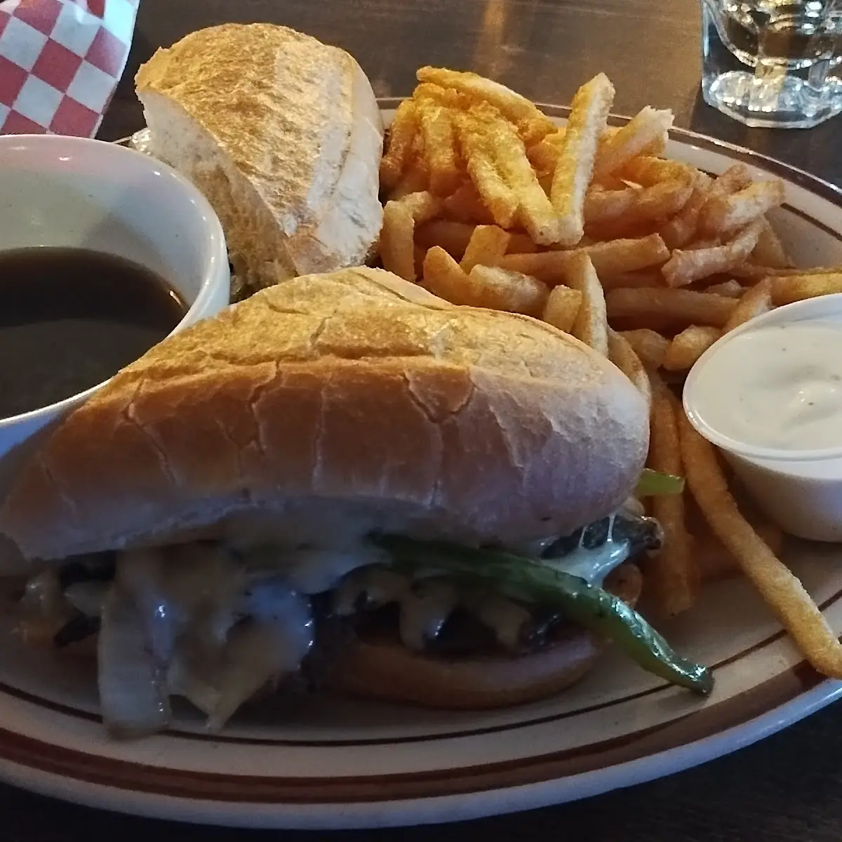 Philly Cheese Steak Sandwich