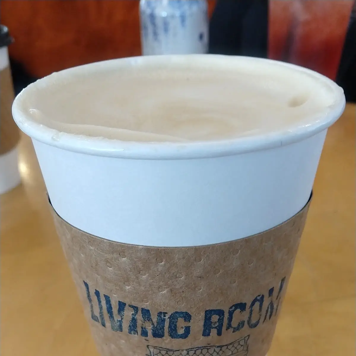 Toasted Coconut Hazelnut Latte
