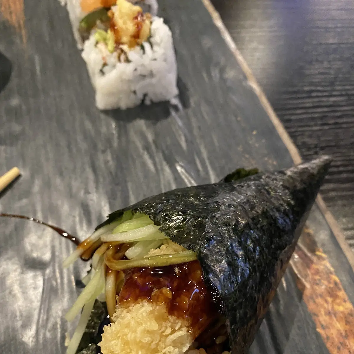 Tobiko Hand Roll