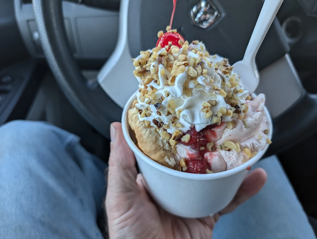 Strawberry Shortcake Sundae