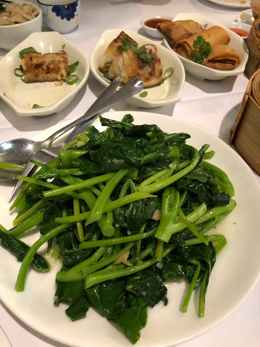 Chinese Green Vegetables, 德記茶居 Dim Sum Delight