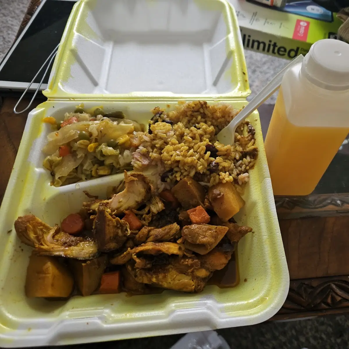 Curry Chicken with Passion Fruit