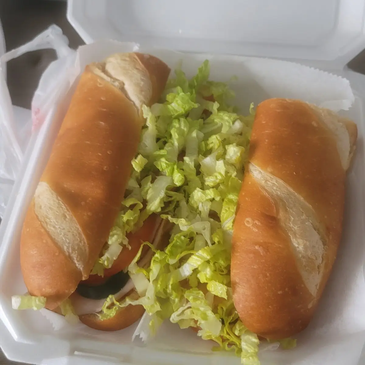Turkey Sandwich Half