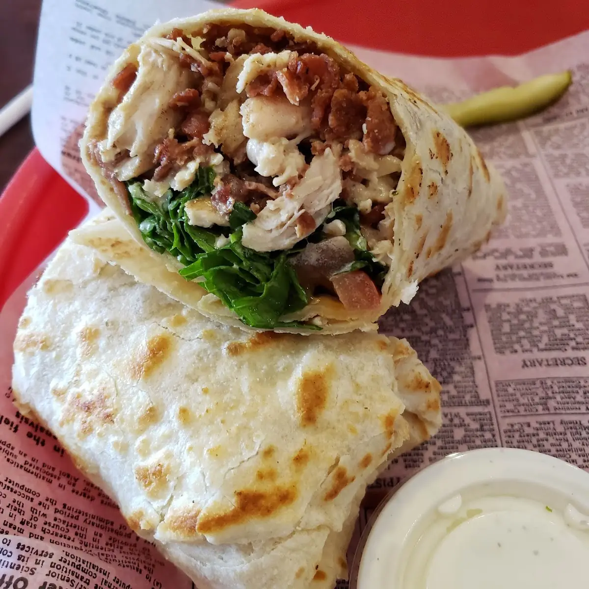Chicken Bacon & Ranch Wrap