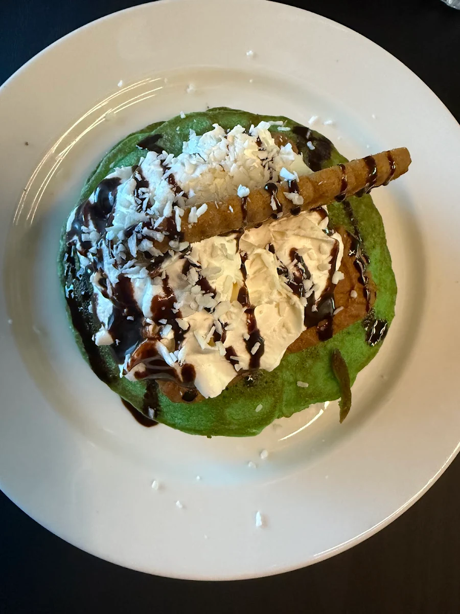 Pandan Pancakes
