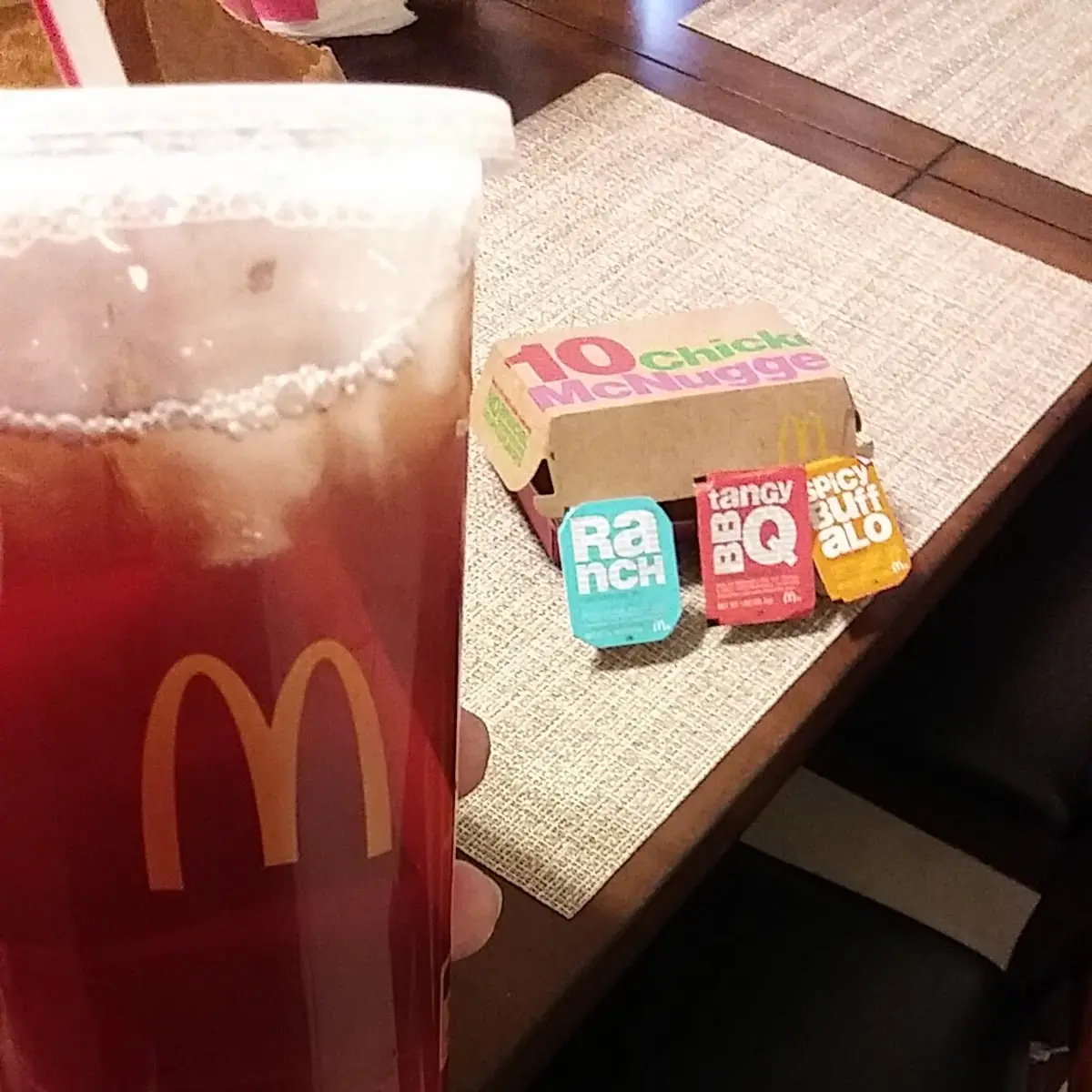 Chicken Nuggets and Sweet Tea