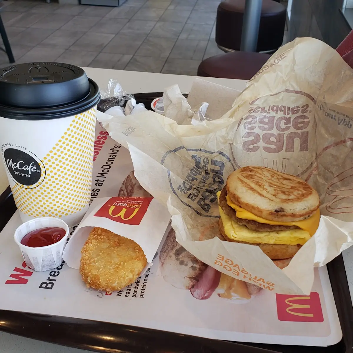 Desayuno English Muffin