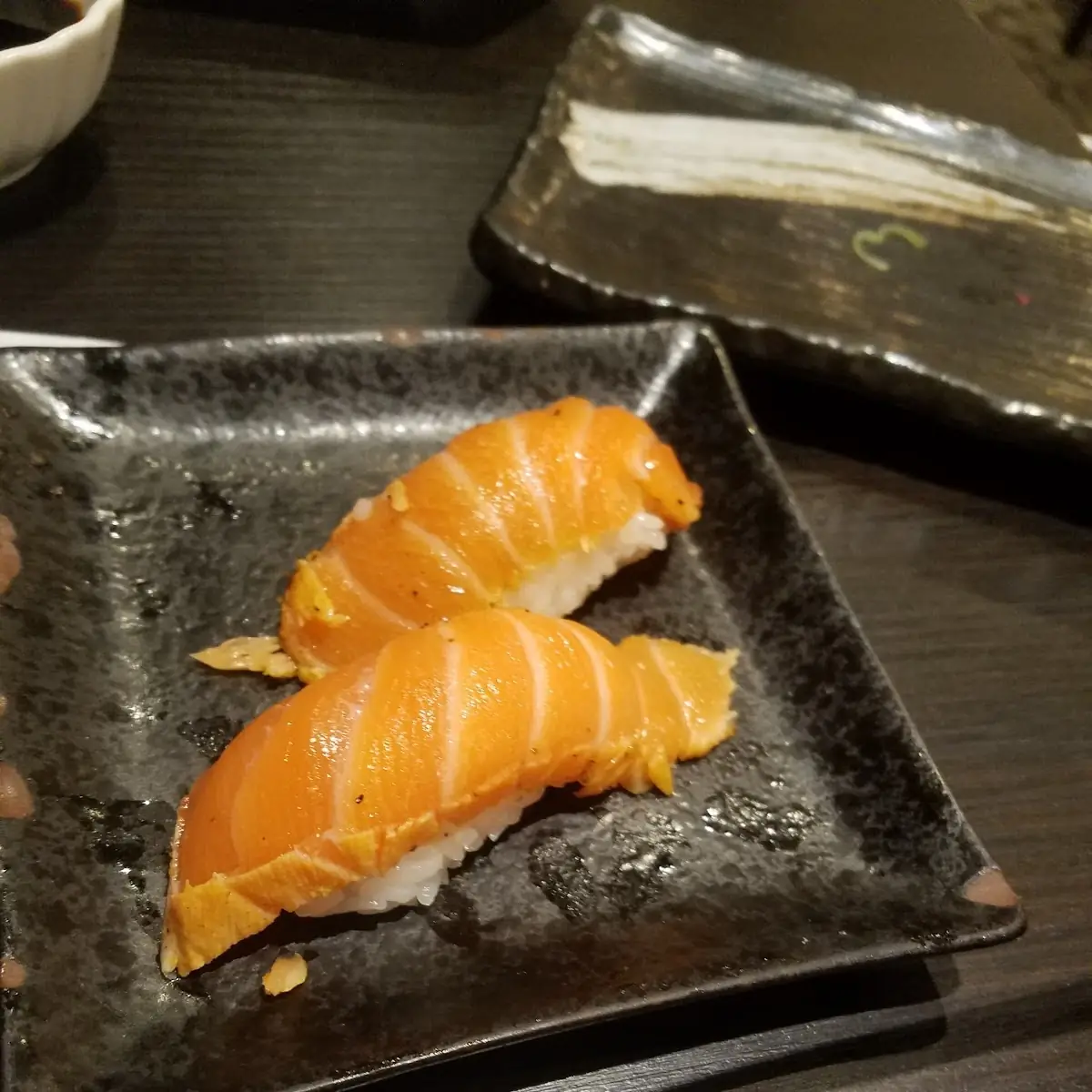 Lemon Pepper Salmon Sushi