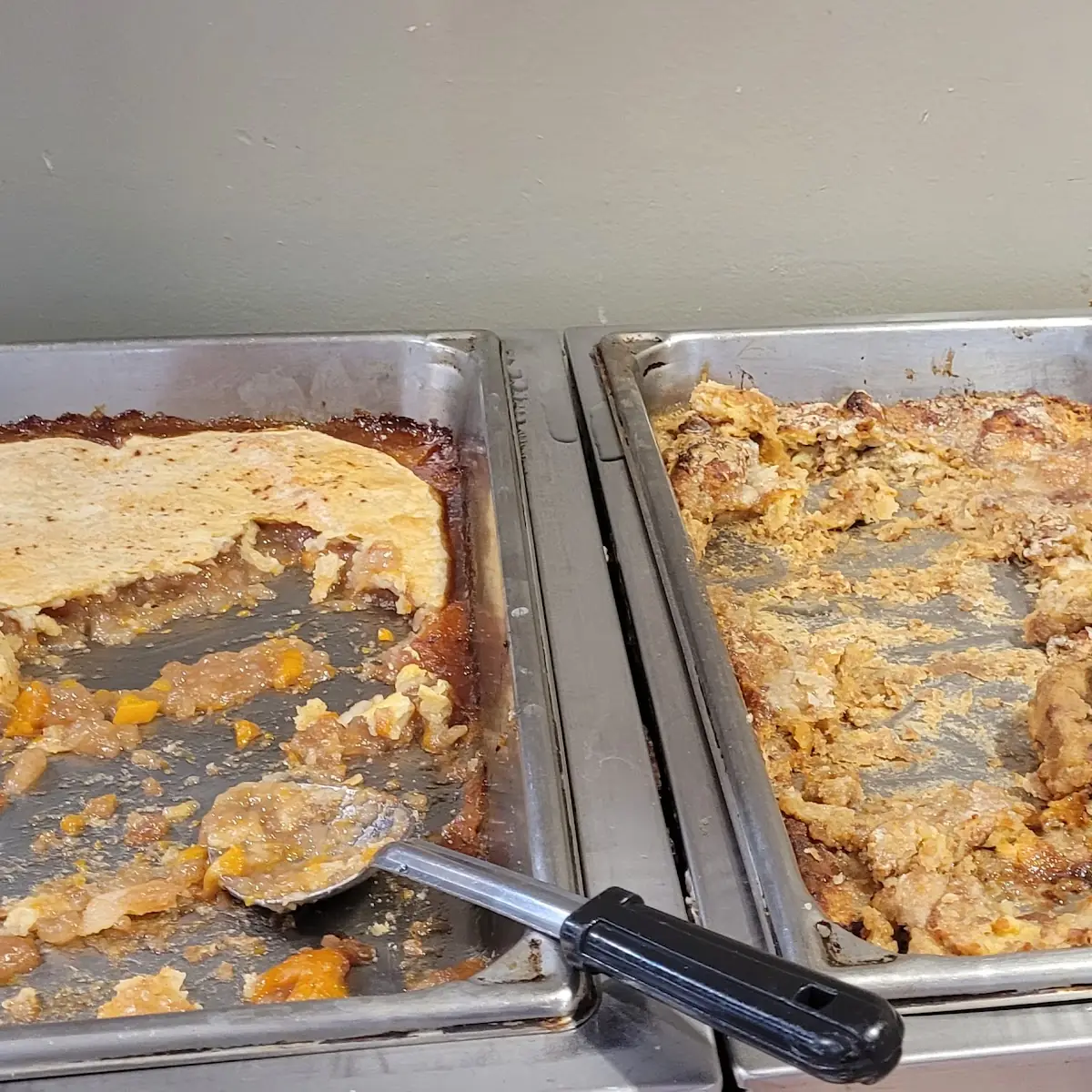Cobbler and Bread Pudding