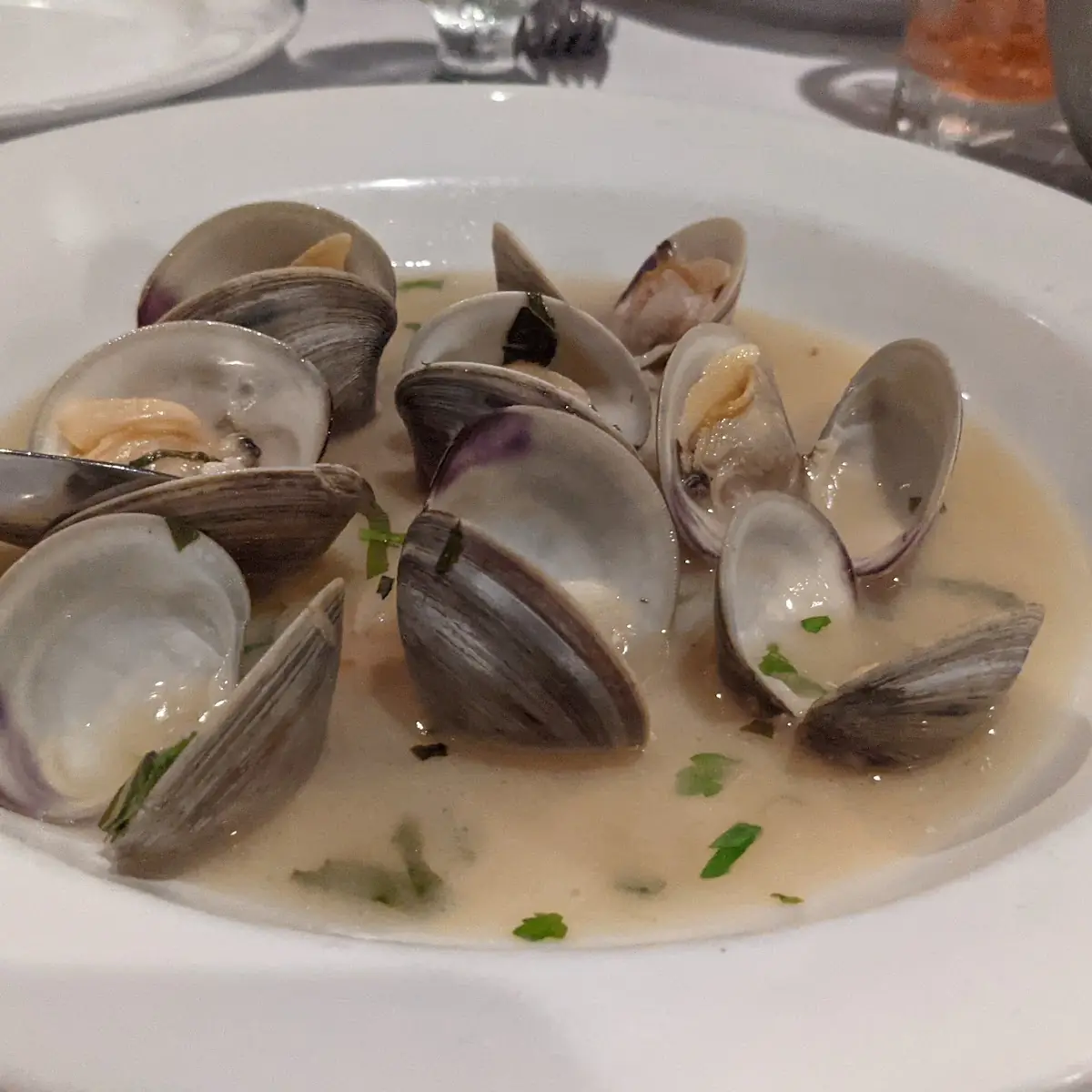 Steamed Clams