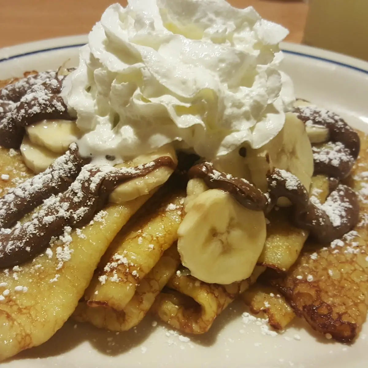 Banana Nutella Crepes