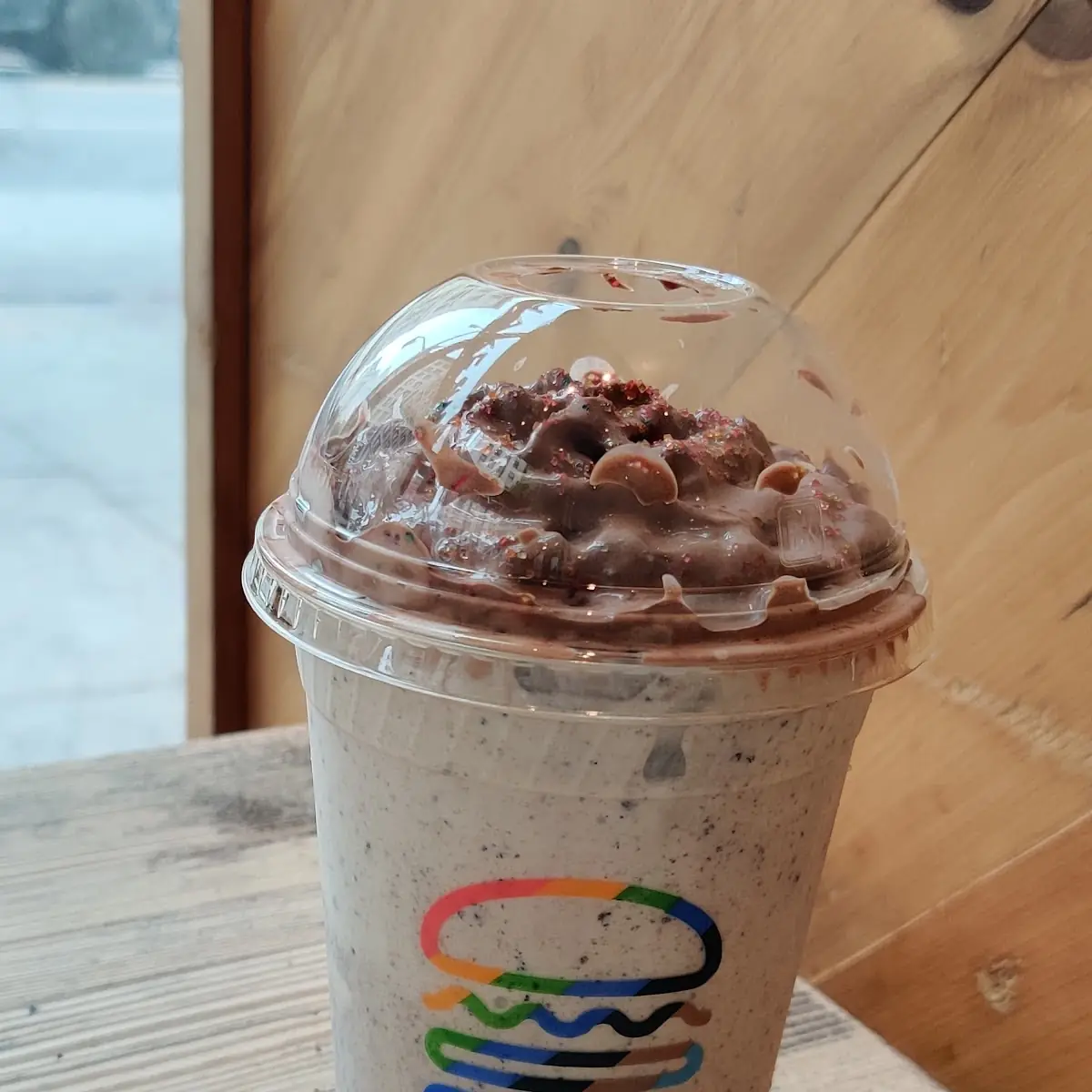Oreo Cookie Funnel Cake Shake