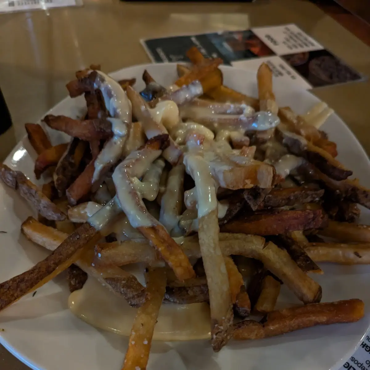 Off All Drafts Cheese Fries