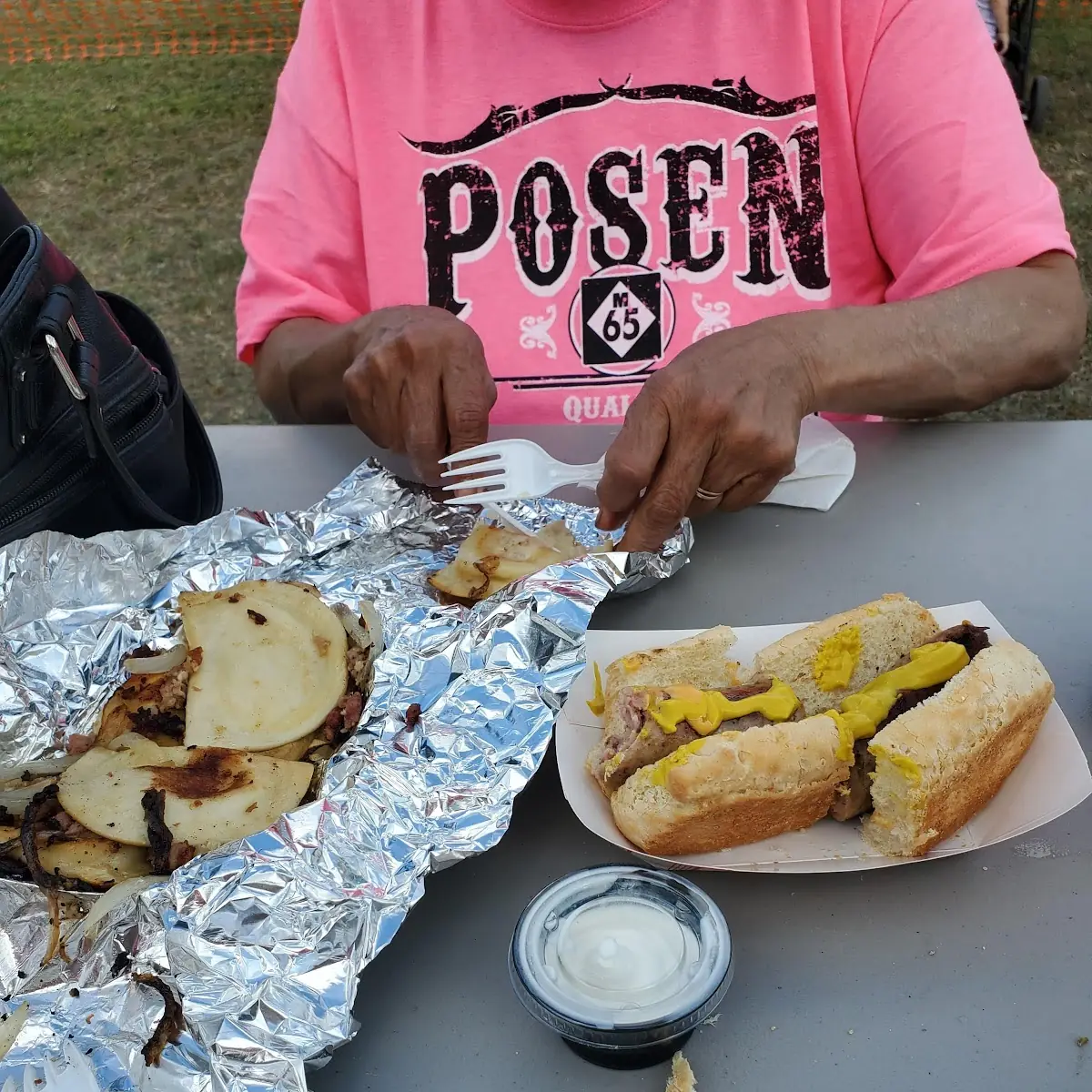 Potato Bratwurst and Pierogies