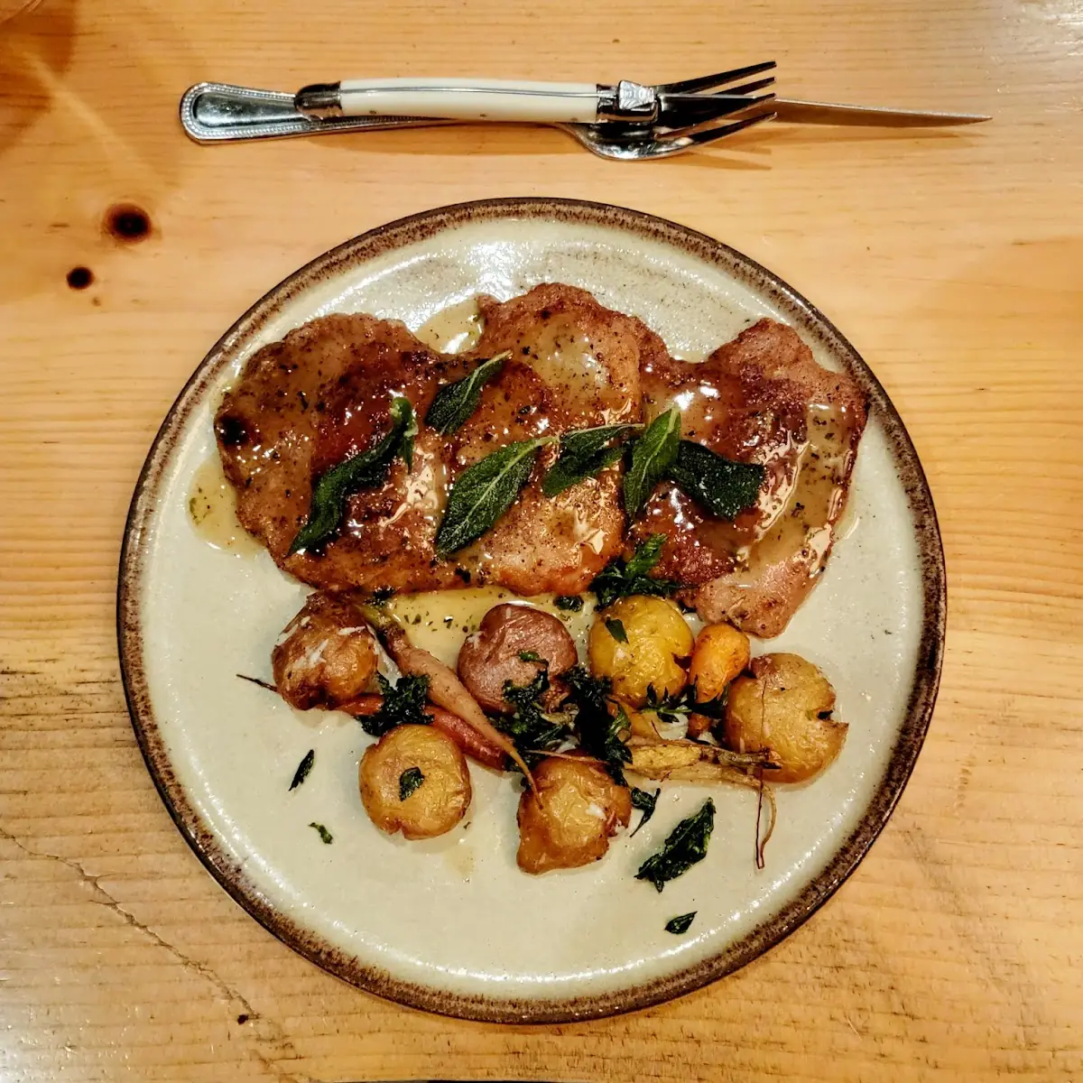 Veal Saltimbocca