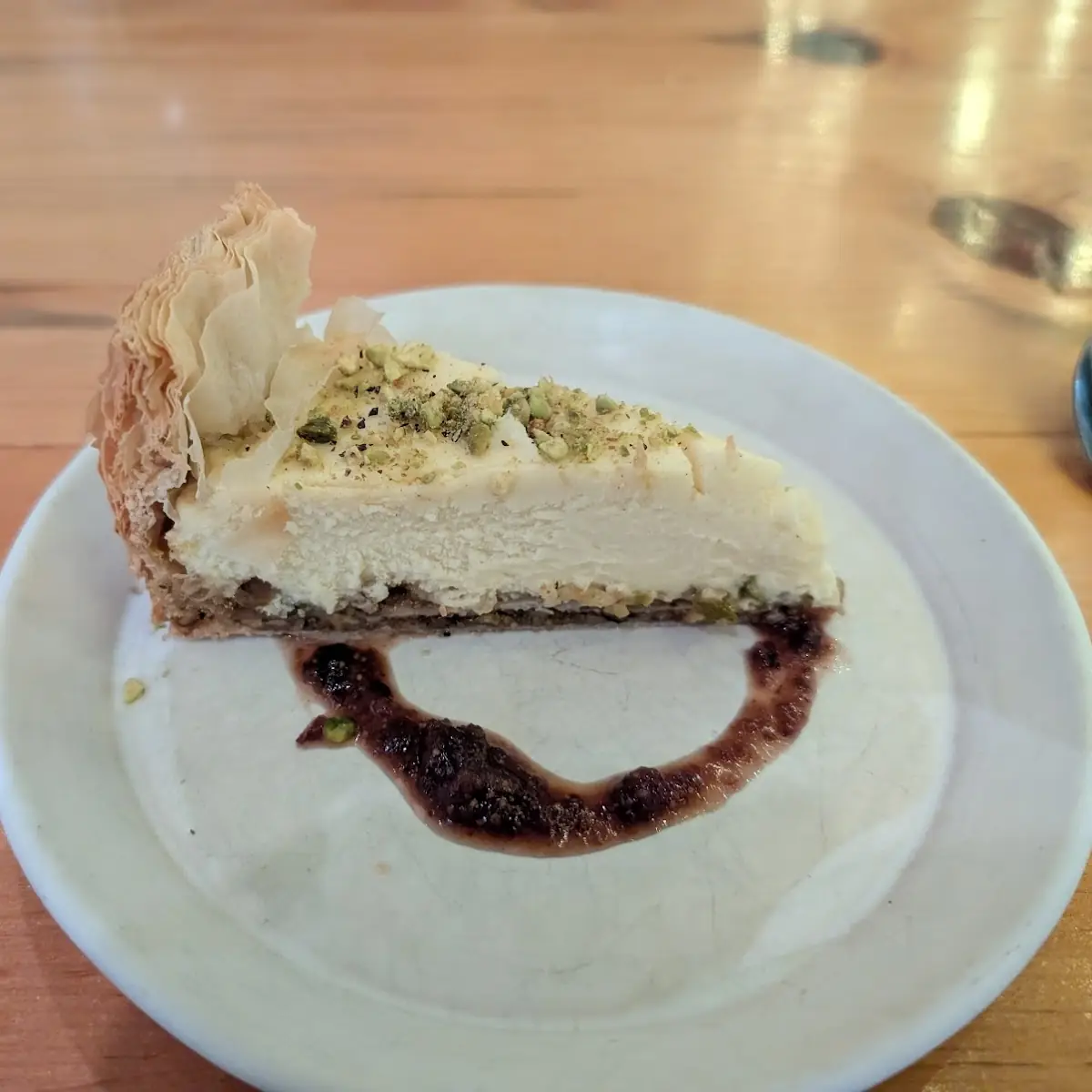 White Chocolate Cheesecake