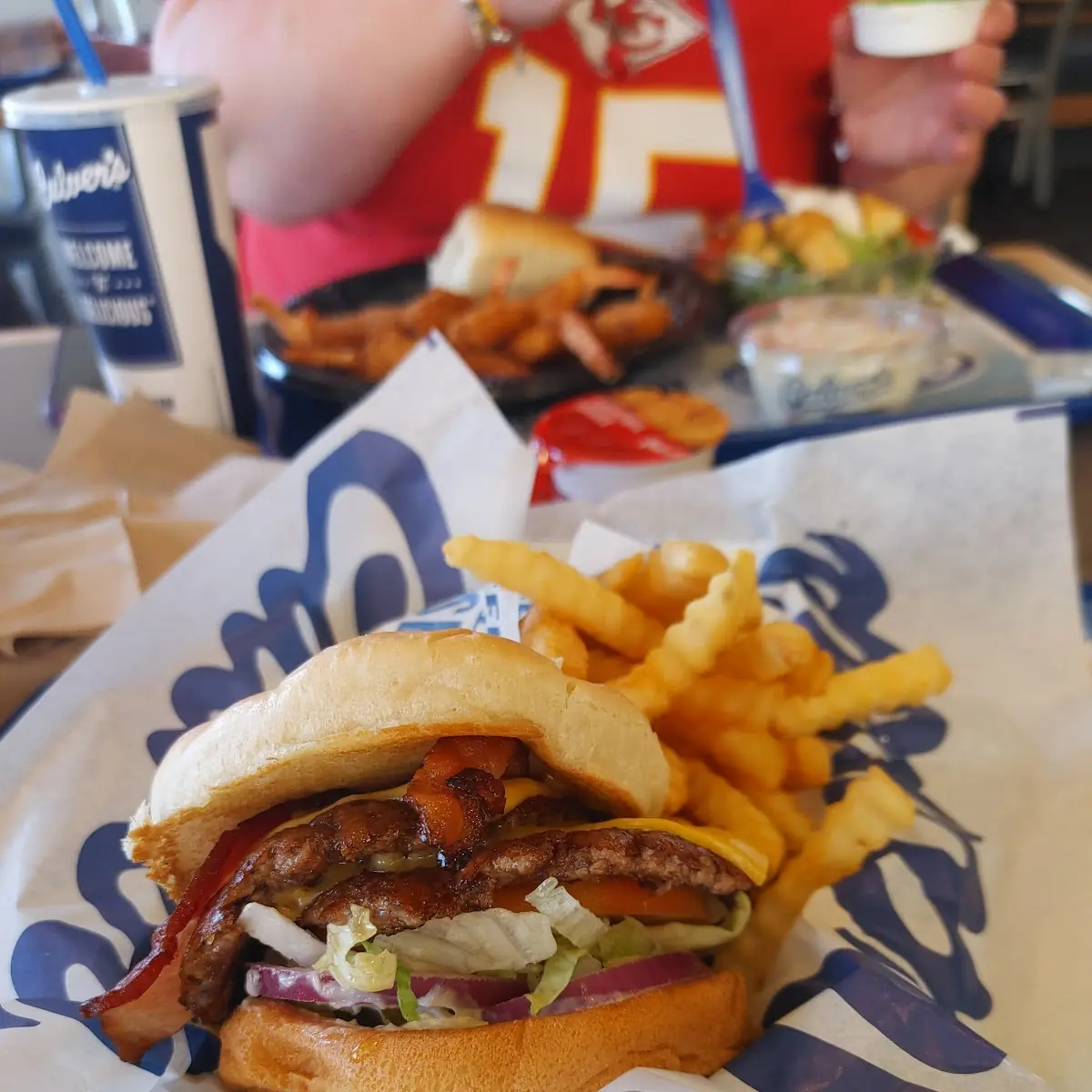 Double Bacon Cheeseburger