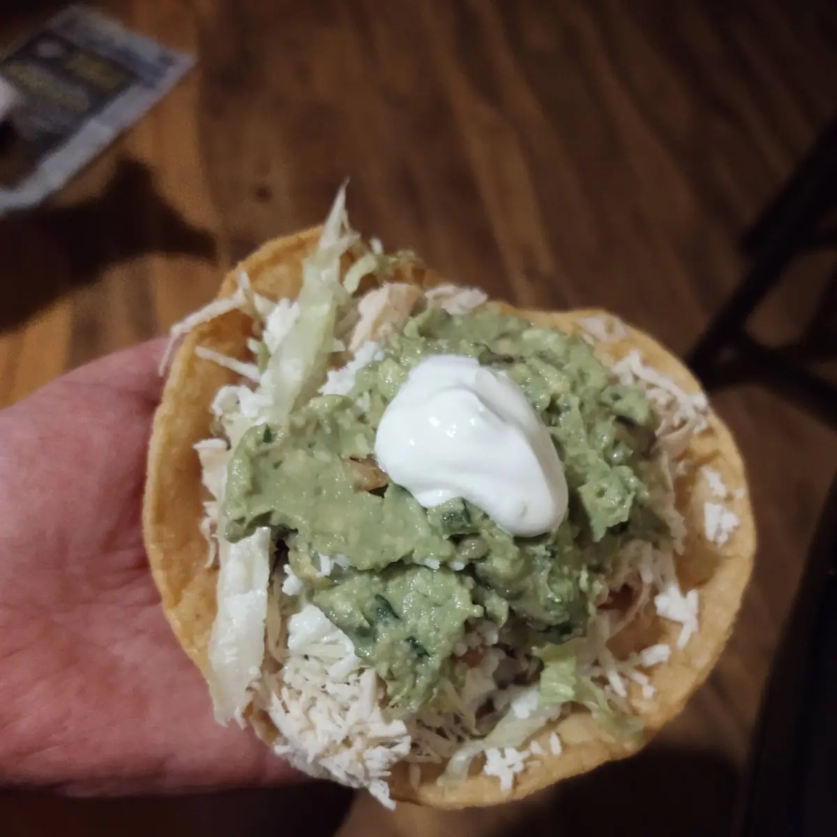 Chicken Tostada