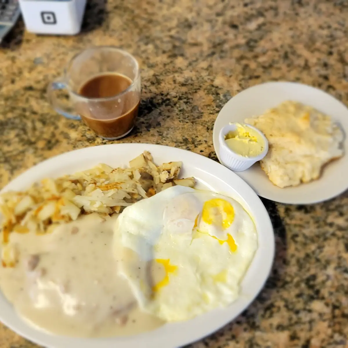 Chicken Fried Steak and Eggs