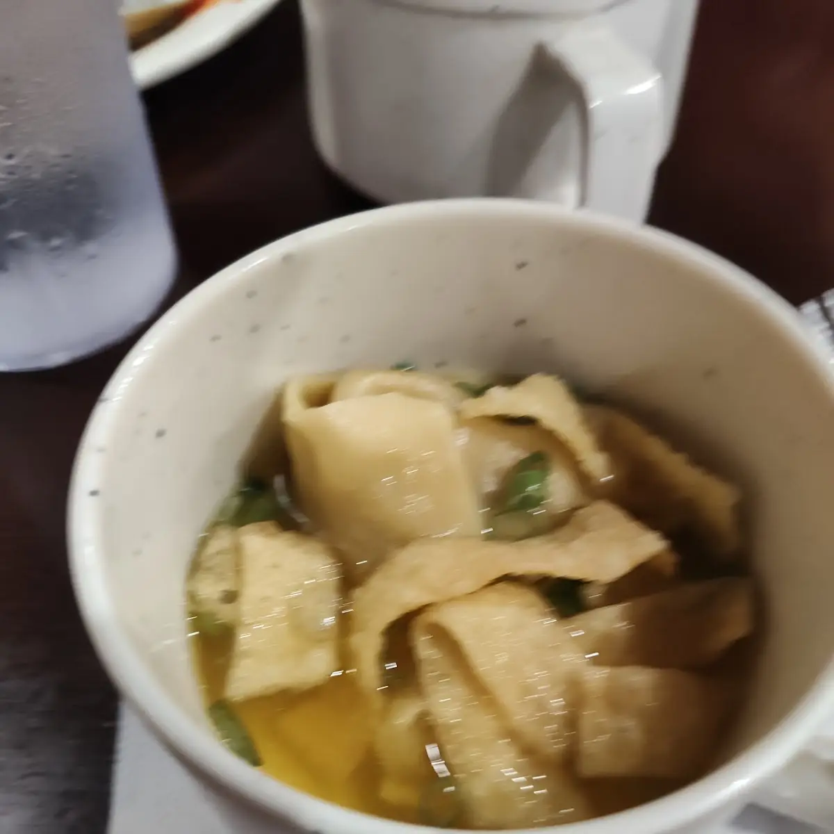 Wonton Soup
