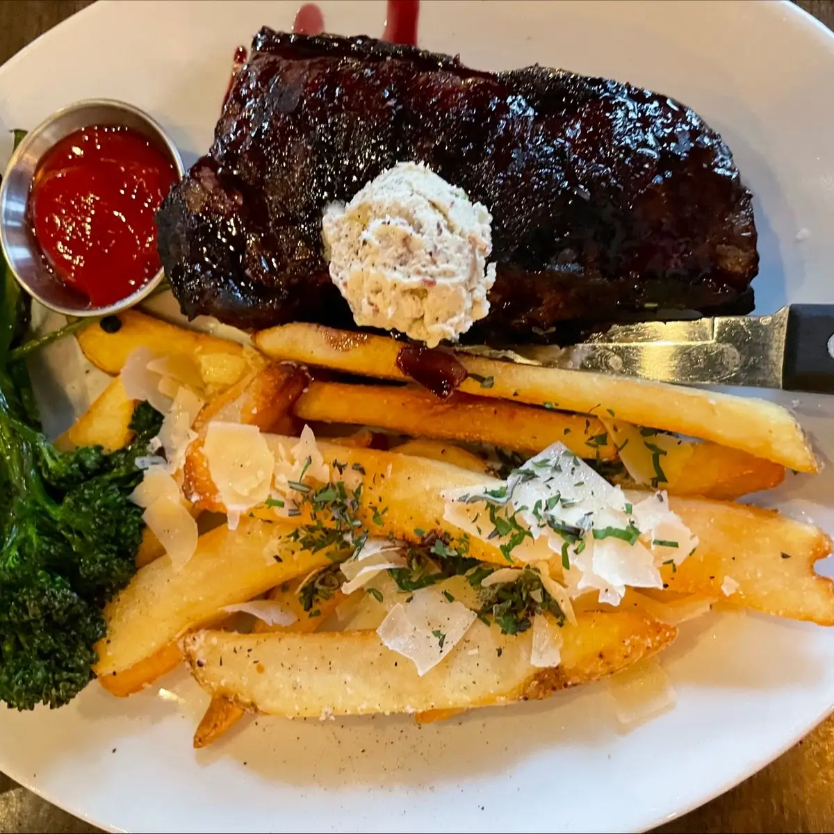 Blackened Blue New York Strip