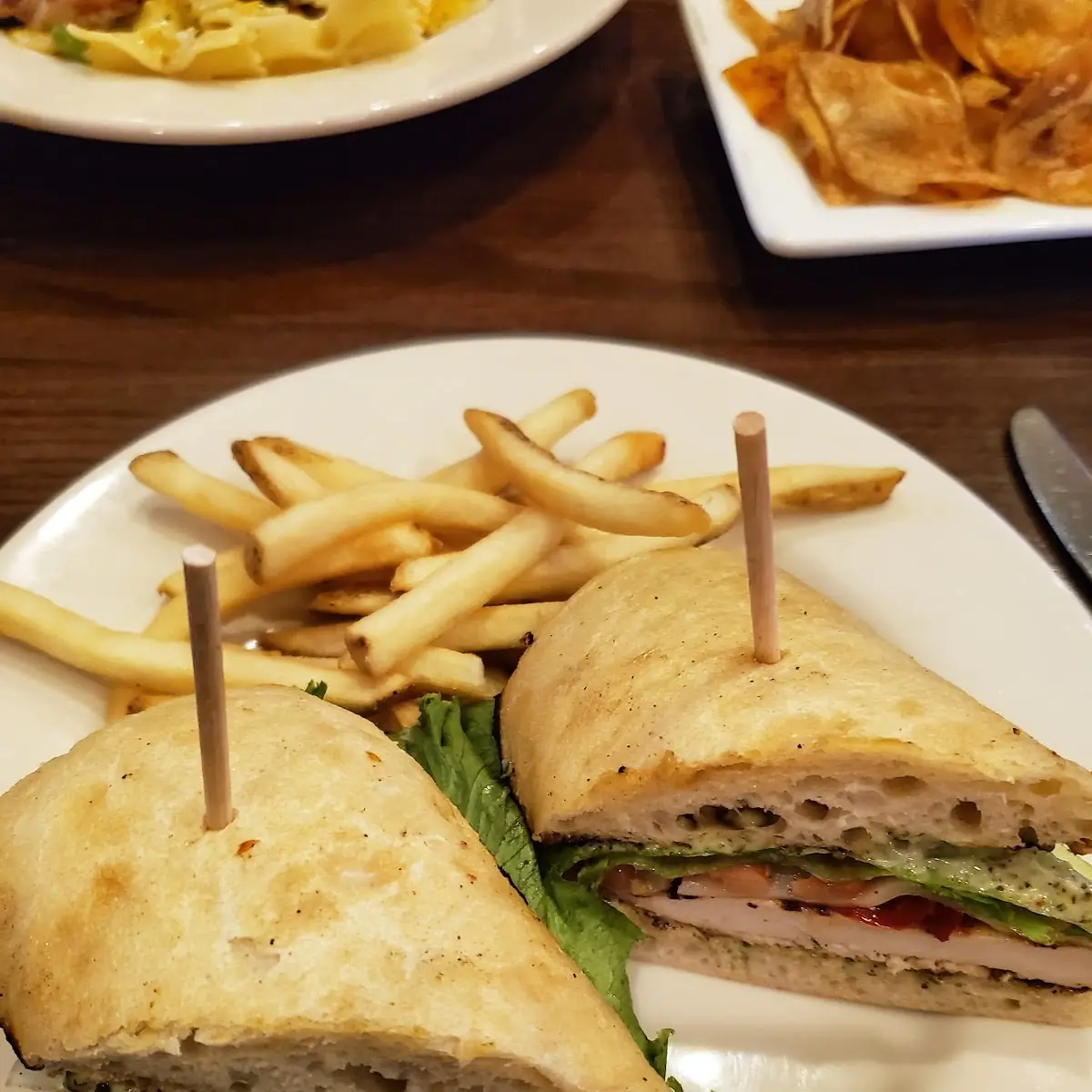 Tuscan Chicken Burger