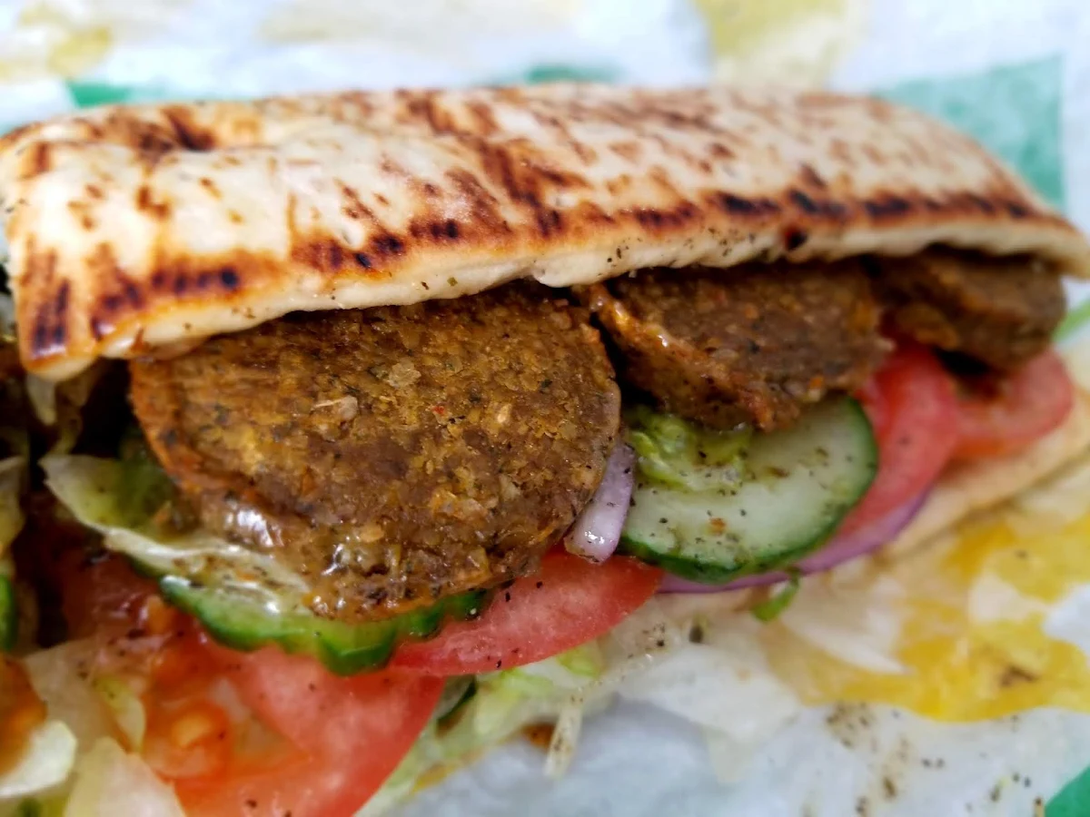 Falafel Flatbread Sub