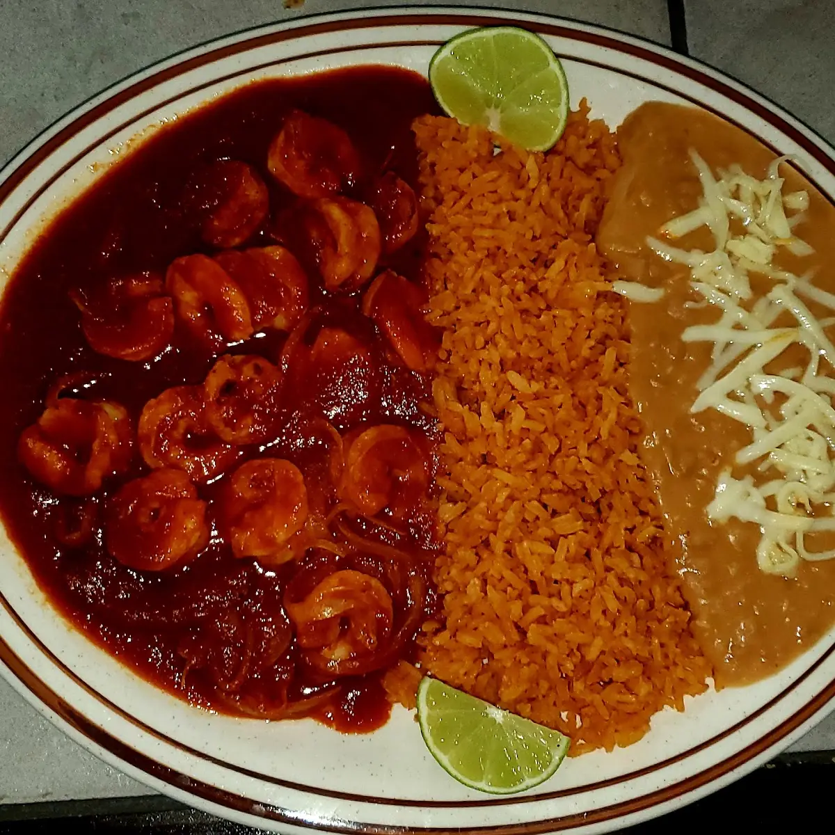 Carmarones a La Diabla