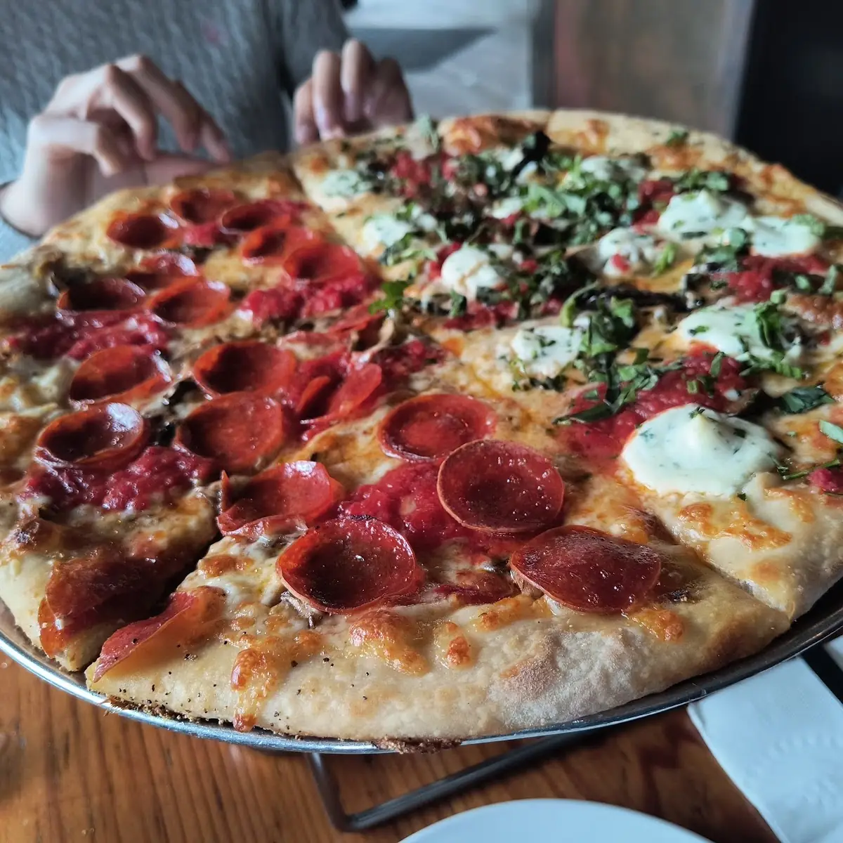 Pepperoni & Fresh Mushrooms