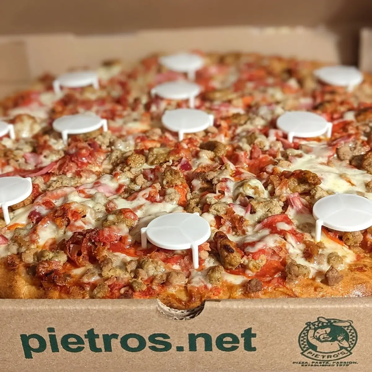 Double Decker Meat Lovers Pizza