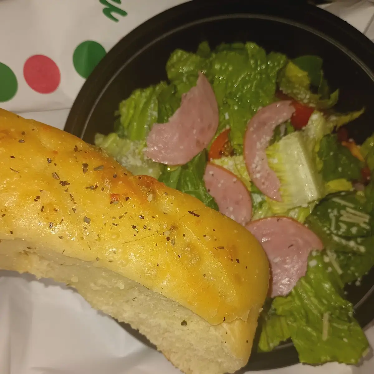 Side Salad with Ham