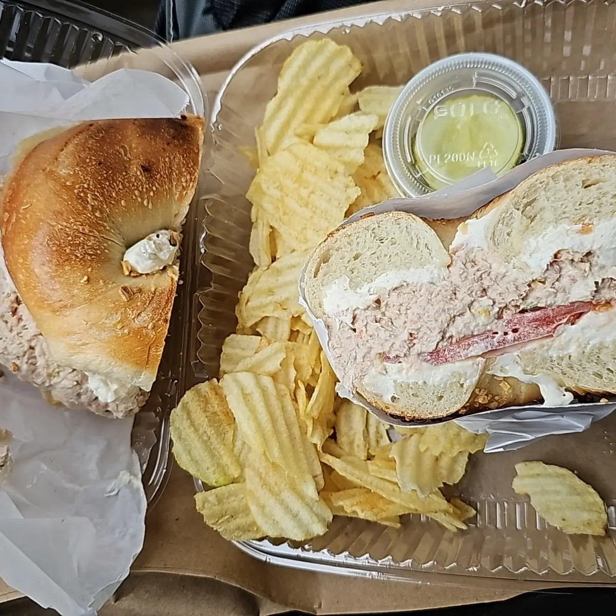 Bagel w/Lox Spread