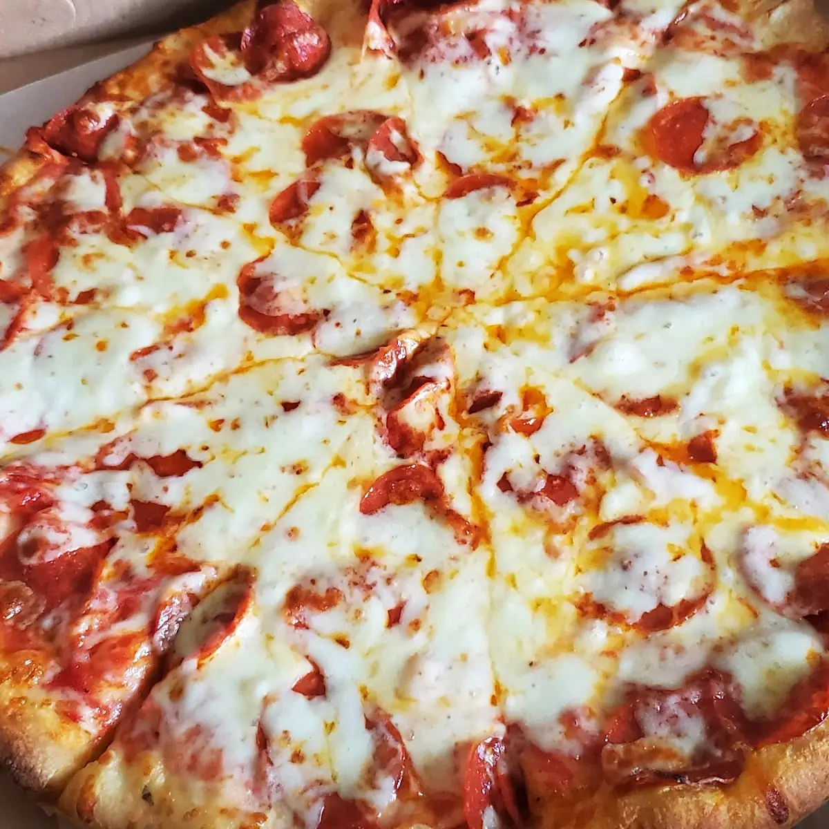 Pepperoni Pizza with Extra Cheese