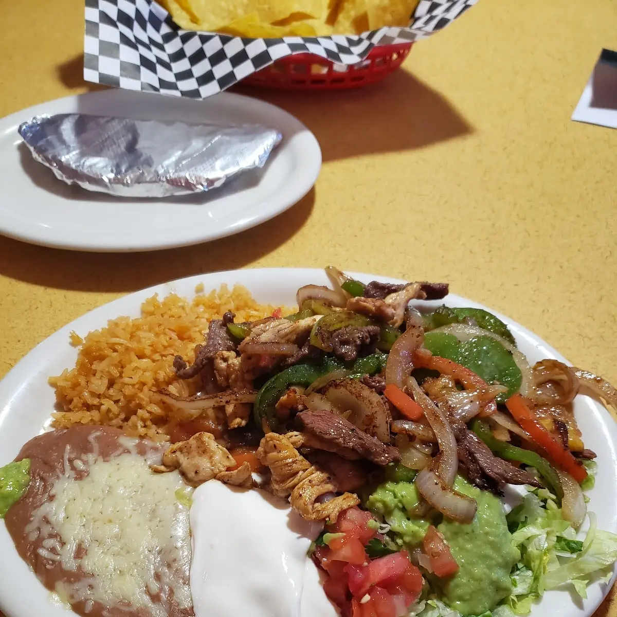 Lunch Chicken Fajitas